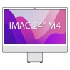 Apple imac 24' retina 4,5k / m4 10-core cpu/ 16gb/ 256gb ssd/ 10-core gpu/ cristal nanotexturizado/ plata