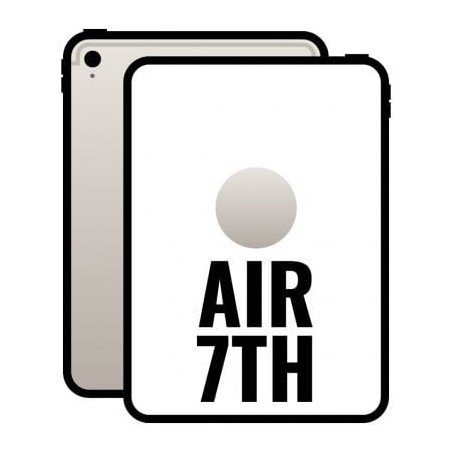 Apple ipad air 11' 7th wi-fi cell/ 5g/ m3/ 1tb/ blanco estrella