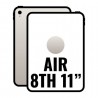 Apple ipad air 11' 8th wi-fi/ m4/ 128gb/ blanco estrella