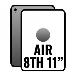 Apple ipad air 11' 8th wi-fi cell/ 5g/ m4/ 512gb/ gris espacial