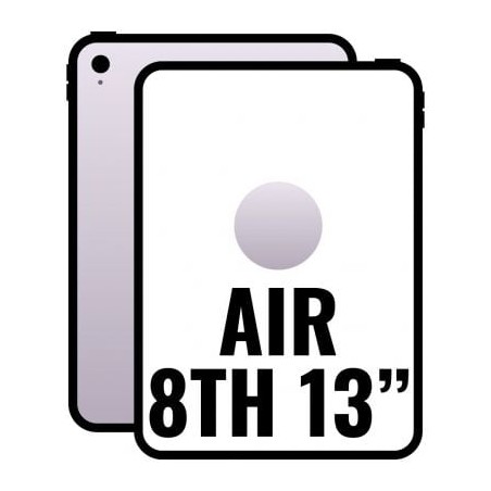 Apple ipad air 13' 8th wi-fi cell/ 5g/ m4/ 128gb/ púrpura