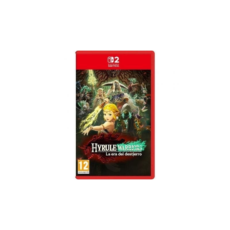 Juego para consola nintendo switch 2 hyrule warriors: la era del destierro