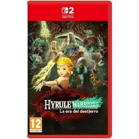 Juego para consola nintendo switch 2 hyrule warriors: la era del destierro