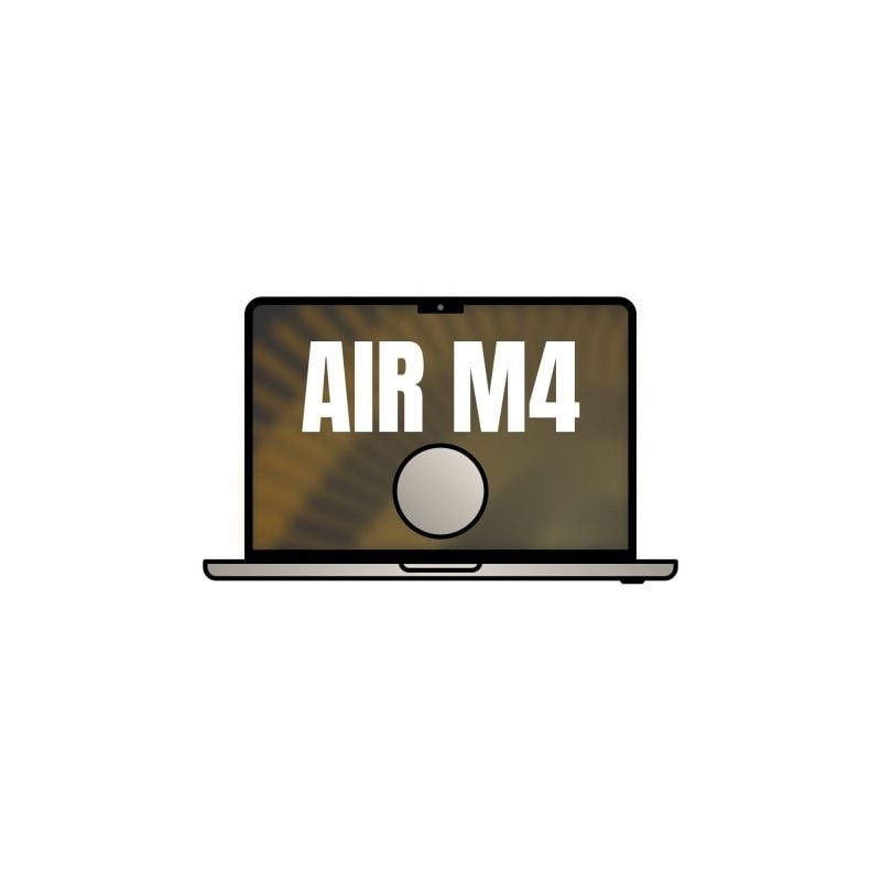 Apple macbook air 15,3'/ m4 10-core cpu/ 16gb/ 256gb ssd/ 10-core gpu/ blanco estrella