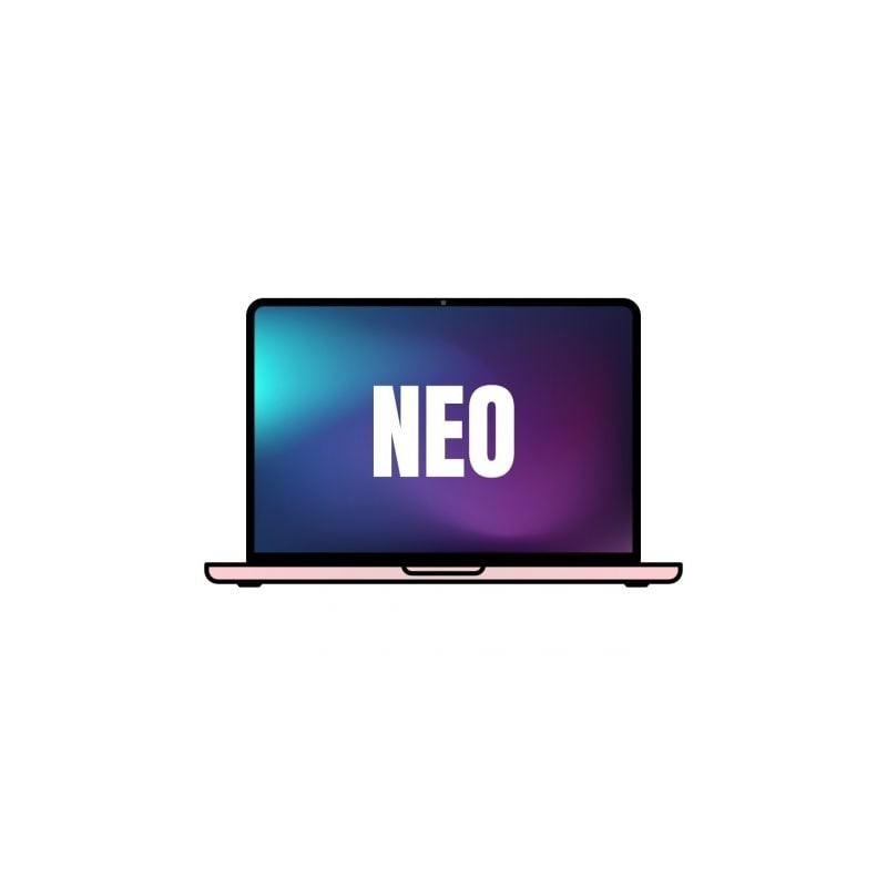 Apple macbook neo 13'/ a18 pro 6-core cpu/ 8gb/ 256gb ssd/ 5-core gpu/ rosa nube