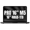 Apple macbook pro 16'/ m5 pro 18-core cpu/ 48gb/ 1tb ssd/ 20-core gpu/ negro espacial