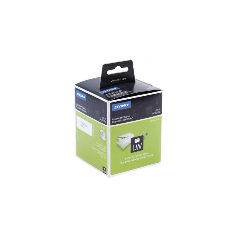 Etiquetas adhesivas en rollo dymo 99012/ 89 x 36mm/ 260 x 2 uds