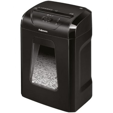 Destructora fellowes 12c/ corte en partículas de 4 x 40mm/ negra