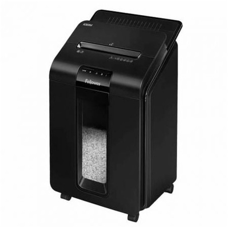 Destructora fellowes automax 100m/ microcorte de 4 x 10mm/ negra