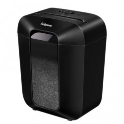 Destructora fellowes lx41/ minicorte de 4 x 12mm/ negra