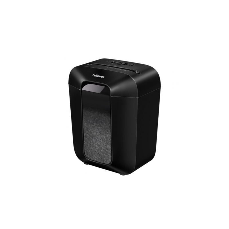 Destructora fellowes lx41/ minicorte de 4 x 12mm/ negra