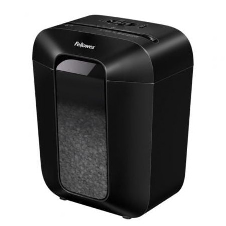 Destructora fellowes lx41/ minicorte de 4 x 12mm/ negra