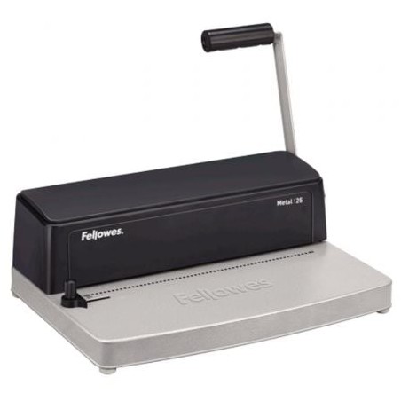 Encuadernadora fellowes metal 25/ grafito