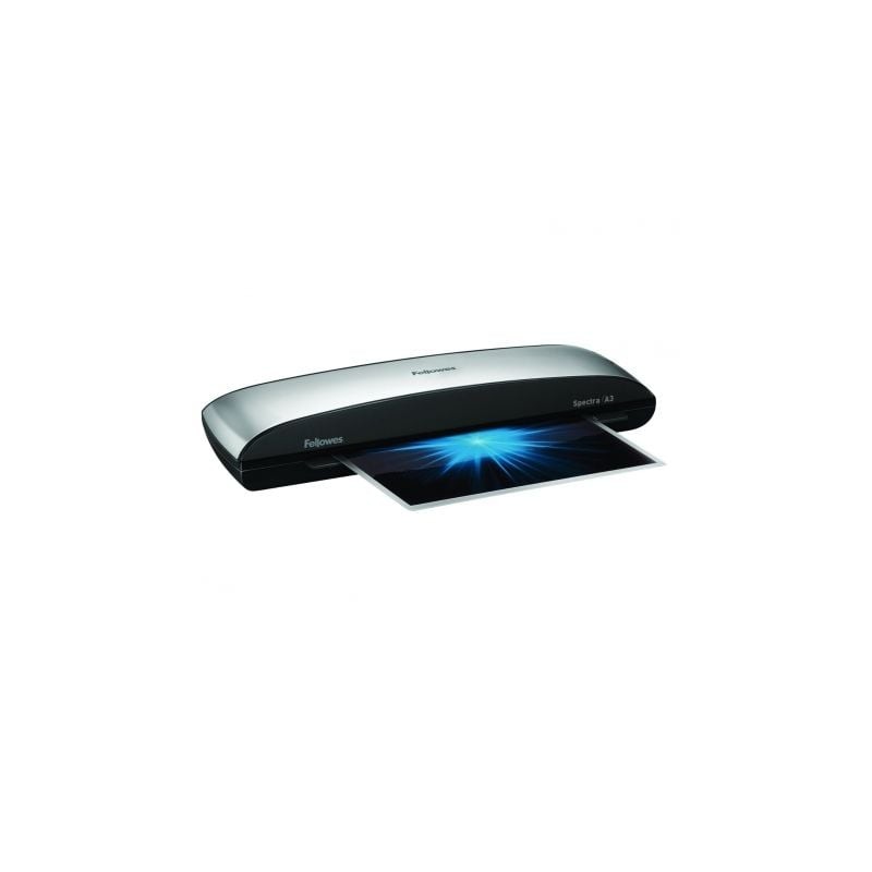 Plastificadora fellowes spectra a3/ hasta a3 y 125 micras/ gris y negra