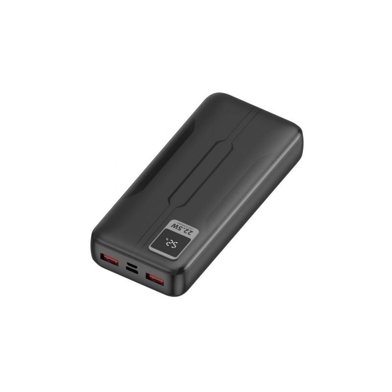 Powerbank 20000mah leotec lepow20w22k/ 22.5w/ negra