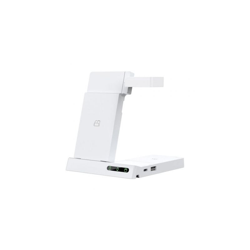 Cargador inalámbrico muvit mcwir0012/ 1xusb tipo-c/ 1xusb/ 20w
