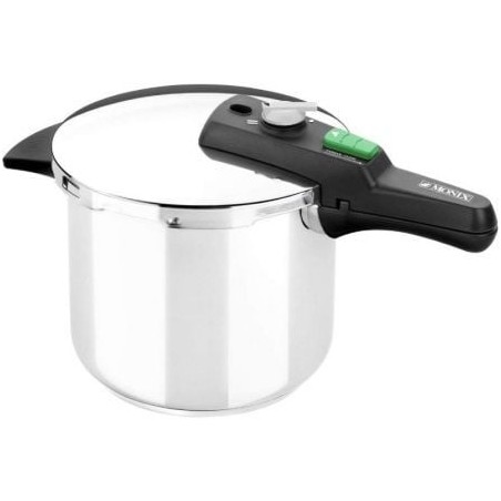 Olla a presión monix quick m560001/ ø22cm/ 4l/ acero inoxidable
