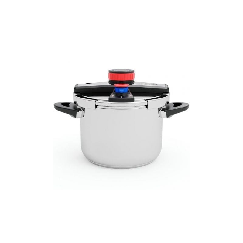 Olla a presión orbegozo hp 6200/ 6l/ acero inoxidable/ apta para inducción