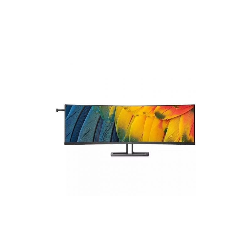 Monitor profesional ultrapanorámico curvo philips 45b1u6900c 44.5'/ dual qhd/ multimedia/ regulable en altura/ negro