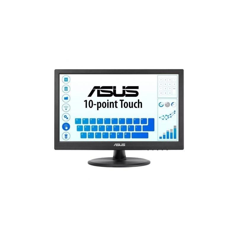 Monitor profesional táctil asus vt169he 15.6'/ full hd/ negro