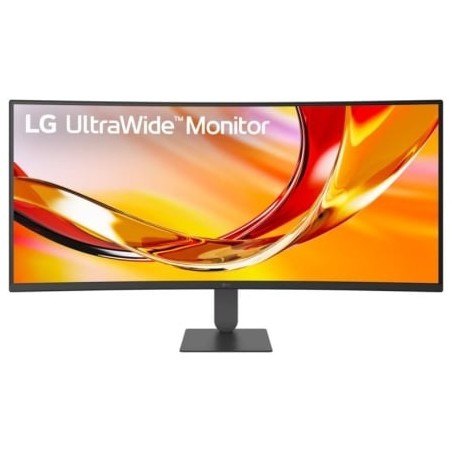 Monitor profesional ultrapanorámico curvo lg ultrawide 34u640b-b 34'/ wqhd/ regulable en altura/ negro