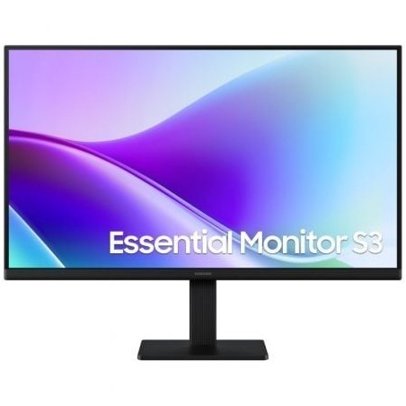 Monitor profesional samsung essential monitor s3 s24f320gau/ 24'/ full hd/ negro