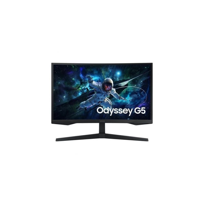 Monitor gaming curvo samsung odyssey g5 s27cg552eu 27'/ qhd/ 1ms/ 165hz/ va/ negro