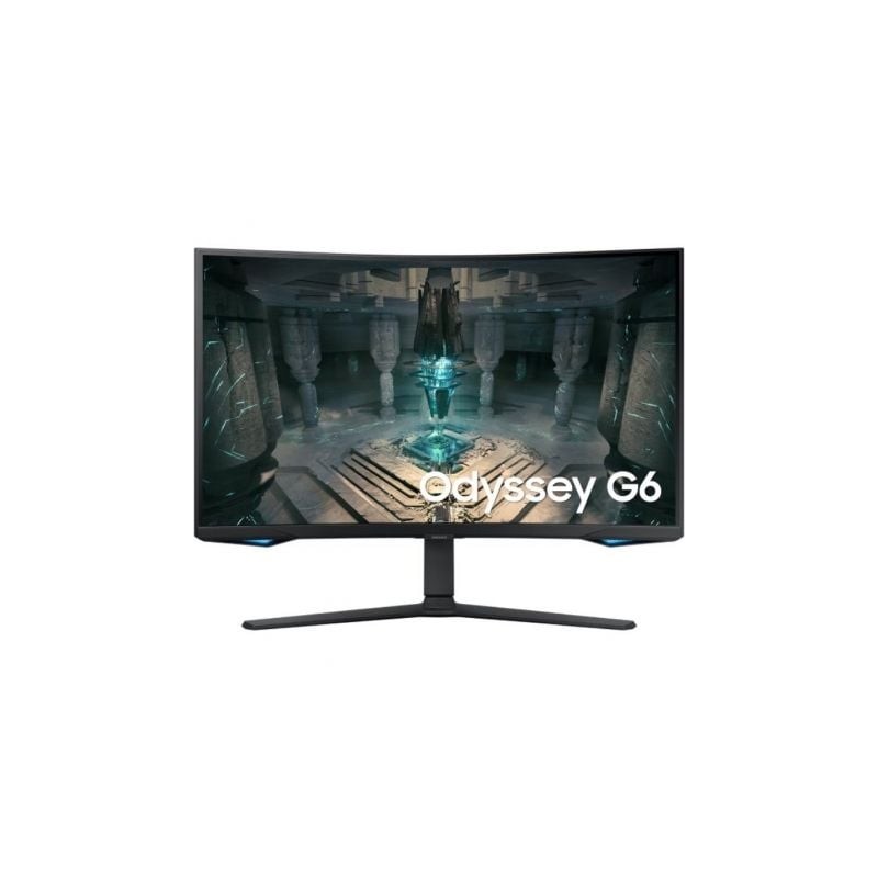 Smart monitor gaming curvo samsung odyssey g6 s32bg650eu/ 32'/ qhd/ 1ms/ 240hz/ va/ multimedia/ regulable en altura/ smart tv/