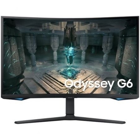Smart monitor gaming curvo samsung odyssey g6 s32bg650eu/ 32'/ qhd/ 1ms/ 240hz/ va/ multimedia/ regulable en altura/ smart tv/