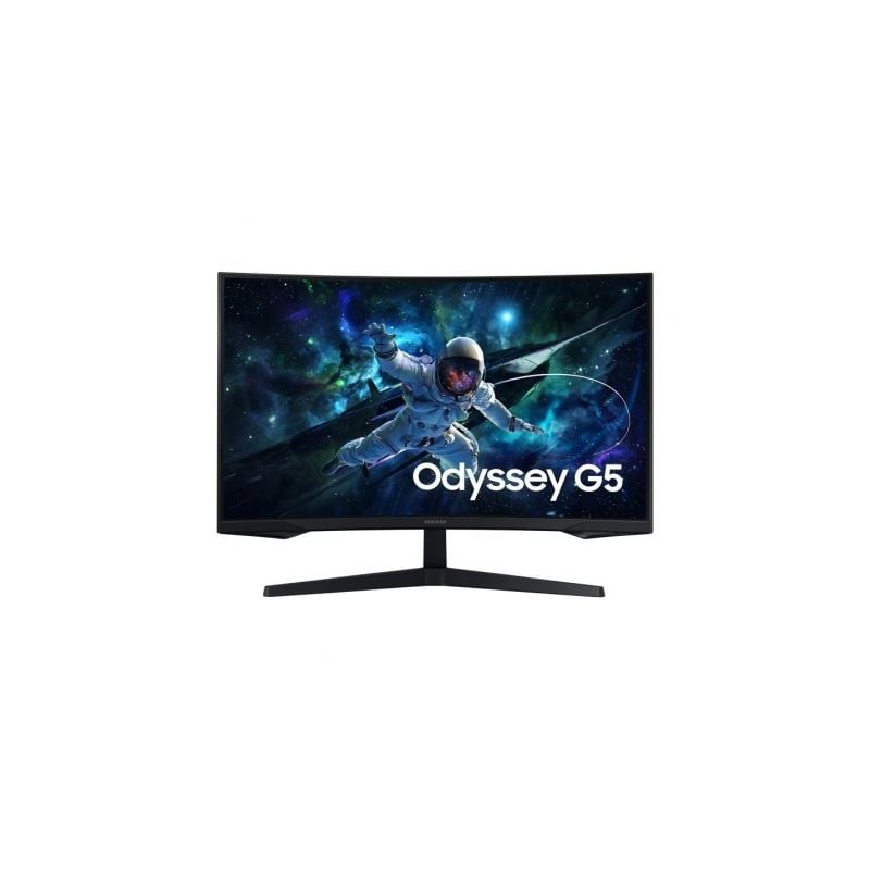 Monitor gaming curvo samsung odyssey g5 s32cg552eu 32'/ qhd/ 1ms/ 165hz/ va/ negro