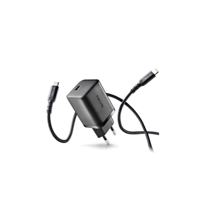 Cargador de pared gan ngs bud 65w/ 1xusb tipo-c/ 65w