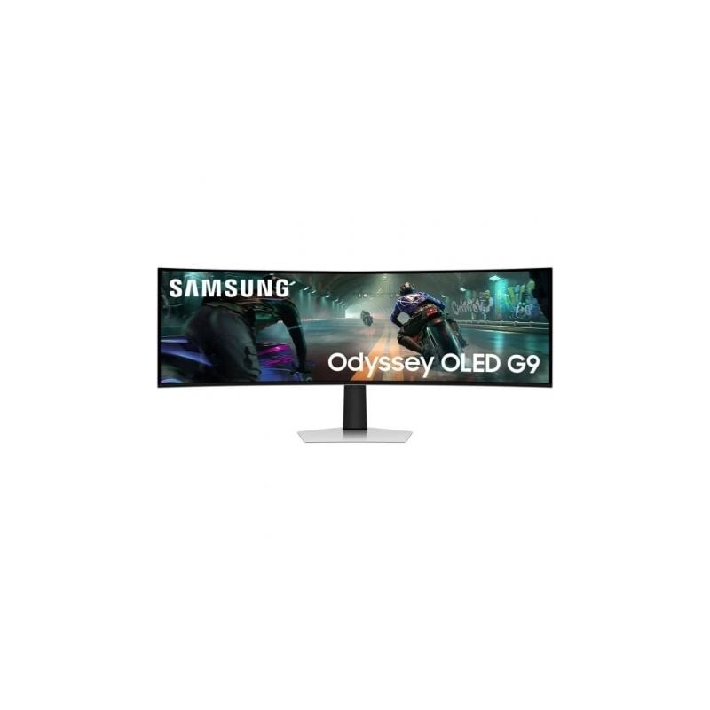 Monitor ultrapanorámico curvo gaming samsung odyssey oled g9 g91sd s49dg910su 49'/ dual qhd/ multimedia/ 0.03ms/ 144hz/ oled/