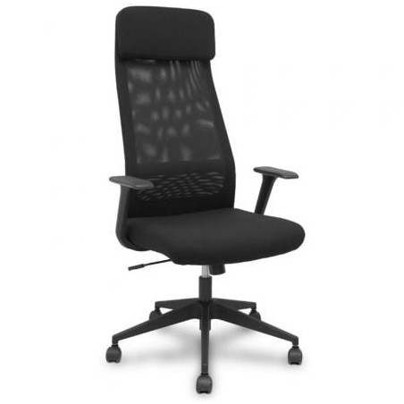 Silla de oficina piqueras y crespo pro536 536b00swrn/ negra