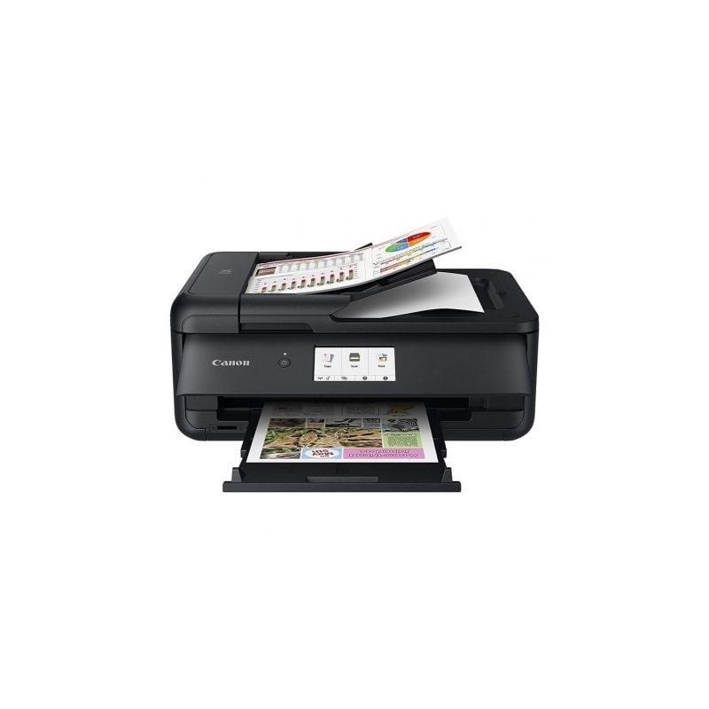 Multifunción a3 canon pixma ts9550a wifi/ dúplex/ negra