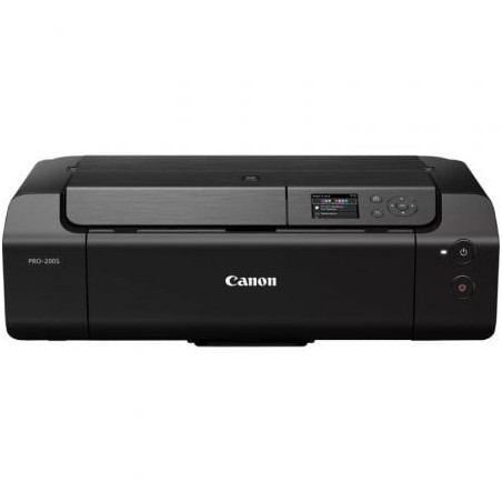 Impresora fotográfica a3+ canon pixma pro-200s wifi/ negra