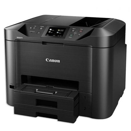 Multifunción canon maxify mb5450 wifi/ fax/ dúplex/ negra