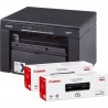 Multifunción láser monocromo canon i-sensys mf3010/ negra
