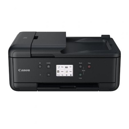 Multifunción fotográfica canon pixma tr7650 wifi/ fax/ dúplex/ negra