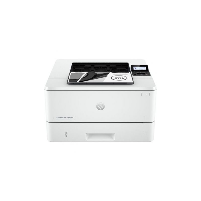 Impresora láser monocromo hp laserjet pro 4002dn/ dúplex/ blanca