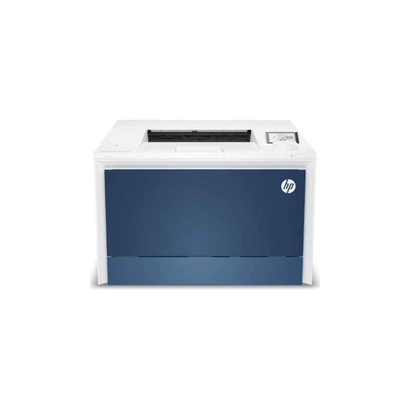 Impresora láser color hp laserjet pro 4202dn dúplex/ blanca y azul
