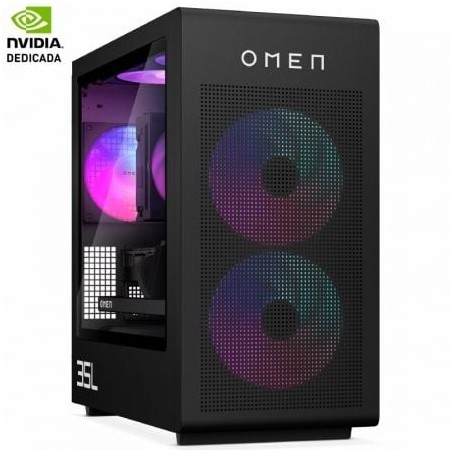 Pc gaming hp omen gt16-0051ns intel core i5-14400f/ 16gb/ 1tb ssd/ geforce rtx 5060 ti/ sin sistema operativo