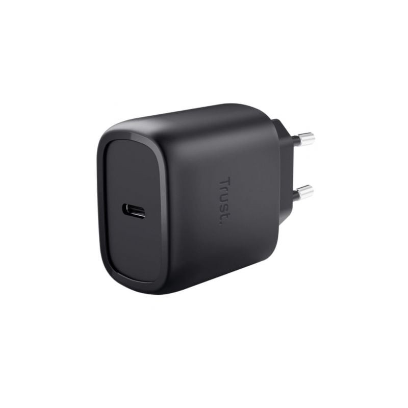 Cargador de pared gan trust maxo 45w/ 1xusb tipo-c/ 45w