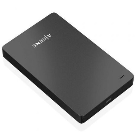 Caja externa para disco duro de 2.5' aisens ase-2542b/ usb 3.1/ sin tornillos