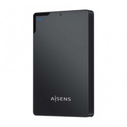 Caja externa para disco duro de 2.5' aisens ase-2520b/ usb 3.1/ sin tornillos
