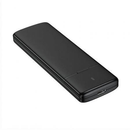 Caja externa para disco ssd m.2 sata/nvme aisens asm2-001b/ usb 3.1/ sin tornillos