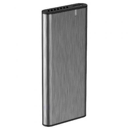 Caja externa para disco ssd m.2 sata aisens asm2-007gry/ usb 3.1 gen1/ sin tornillos