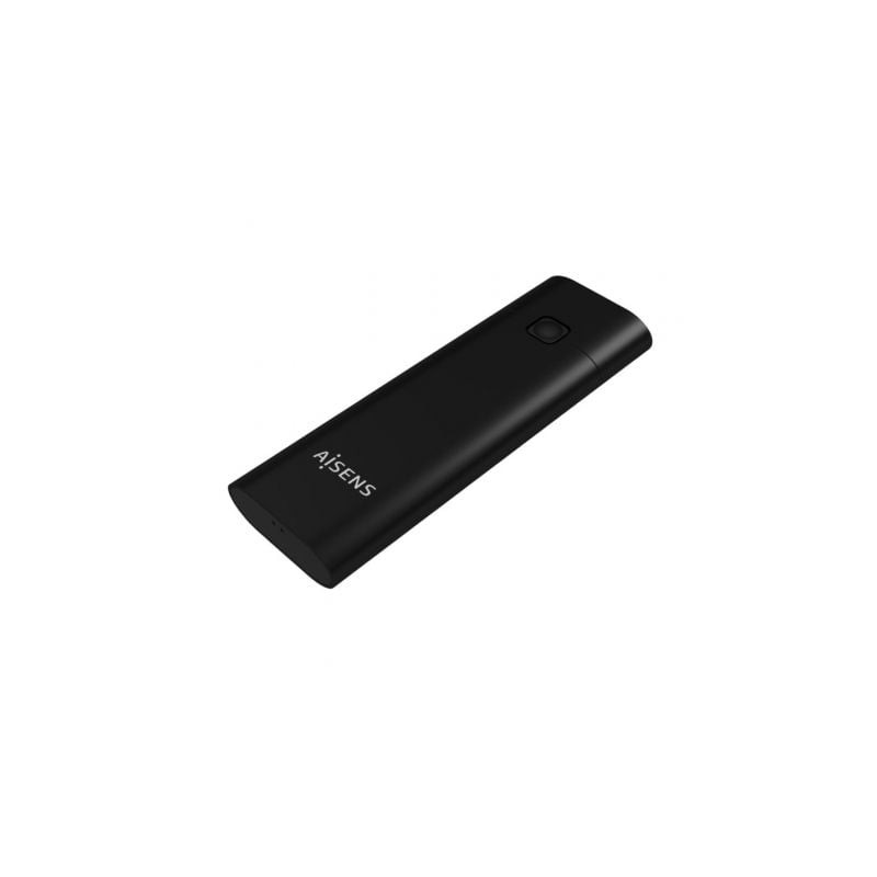 Caja externa para disco ssd m.2 nvme aisens asm2-020b/ usb 3.2 gen2/ sin tornillos