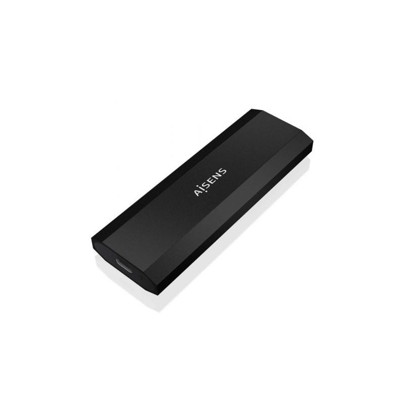 Caja externa para disco ssd m.2 nvme aisens asm2-028b/ usb 3.2/ sin tornillos