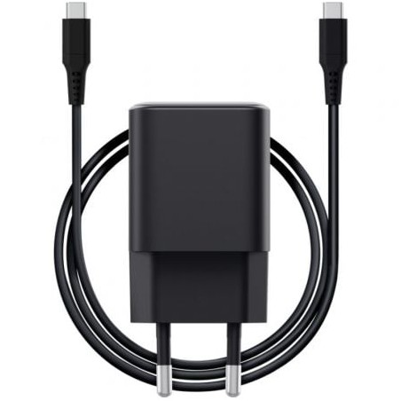 Cargador de pared gan trust maxo 65w ultrareducido/ 1xusb tipo-c/ incluye cable usb tipo-c/ 65w