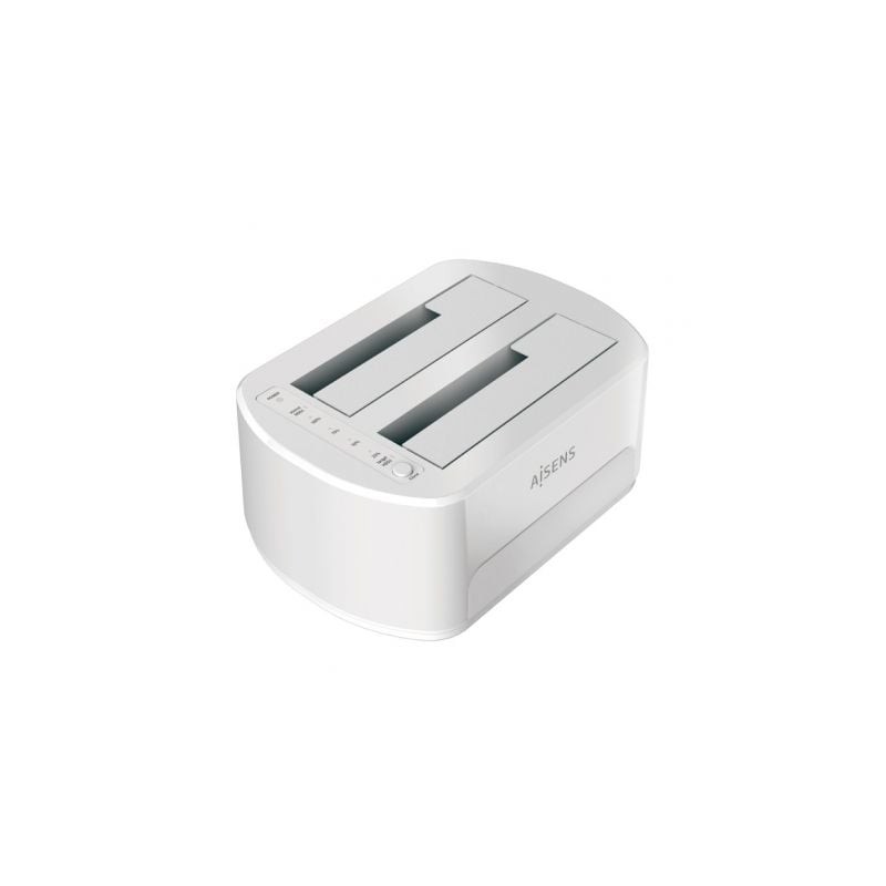 Docking station para discos duros aisens asds-d02w